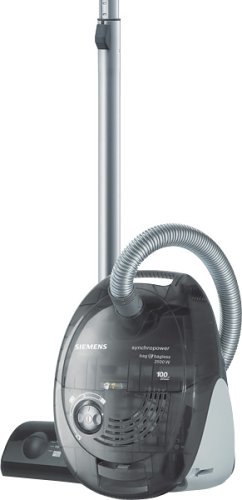 Siemens VS06G2510 Bodenstaubsauger bag und bagless 2500 Watt Oberschale schwarz transluzent