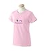 Custom embroidered Valentines Day Be My Valentine design on ladies t-shirt