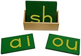 Babyeden Montessori Lower Case Double Sandpaper Letters w/ Box