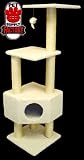 Pet Supplies : 52" Kitty Bungalow 4 Levels