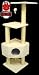 Pet Supplies : 52" Kitty Bungalow 4 Levels