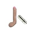 Doc Johnson Vac-U-Lock 7 1/2" Thin Realistic Dildo Adult Sex Toy Kit