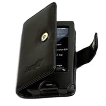 EASYi - Leather Wallet Case for Sony Walkman X Series 16GB 32GB NWZX1060B NWZX1050B