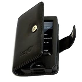 EASYi - Leather Wallet Case for Sony Walkman X Series 16GB 32GB NWZX1060B NWZX1050B