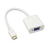 Caxico 1080 P ミニ HDMI PC DVD ハイビジョン VGA ビデオ メスケーブル コンバーターから