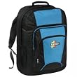 Karabar Zaino Bagaglio a mano 55 x 40 x 20 cm, 44 Litri, 0.8 kg, 3 anni di garanzia! (Nero / Blu)