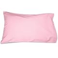 Kids Pillow Cover Pink Poplin