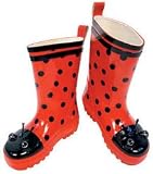Kidorable Ladybug Rain Boots