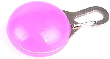 XIDAJE store Popular NEW Pet LED Tag Clip on Glow Flashing Blinking in the Dark Light