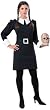 Adult Wednesday Costume Dress - (Dress only - Wig and Stockings offered separately)