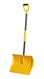 Erapro HD-4 18-Inch Poly Blade Heavy Duty Combo Snow Shovel With 36-Inch Lacquered Hardwood Shaft Cushion Shaft Grip