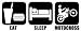 Eat Sleep Motocross Vinyl Graphic Sticker Decal biking biker bmx
