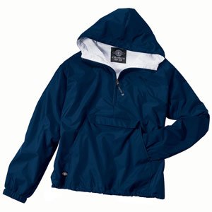 Mens Classic Solid Pullover Navy