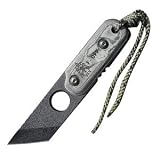 A.L.R.T., Black Linen Micarta Hande, w/Snap Light, Sheath