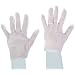 Protective Industrial 98-740/XL Nylon Tricot Two Piece Economy Style Men's Glove Liner, 9-51/128" Length, X-Large, White (Pack of 12)