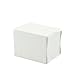 Ornerx Square Shape Pencil Holder Desk Organizer White