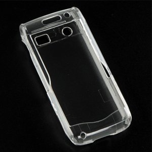Plastic Protector Case for BlackBerry Pearl 9100 (Clear)