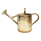 Gardman 8330 Galvanized Watering Can with Copper Accents,  1.9 Gallon