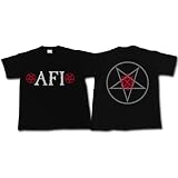 Buy AFI - PENTAGRAM T-shirt, Black by AFI