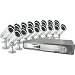 SVAT CLEARVU4 Web Ready 16 Channel Deluxe DVR Security System with 16 Indoor/Outdoor Hi-Res Night Vision Surveillance Cameras