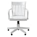 Madison Swivel Office Chair - Antique White