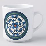 Pfaltzgraff Orleans Melamine 12oz Coffee Mugs Set of 4