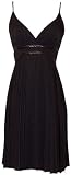 Pleated Goddess Holiday Party Cocktail Dress Braid Trim