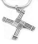 Saint Bridget St. Brigid Cross Sterling Silver Pendant