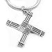 Saint Bridget St. Brigid Cross Sterling Silver Pendant
