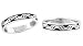 Unisex Oxidized Ring Band in Sterling Silver