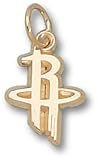 Houston Rockets Logo 3/8" Sterling Silver Charm/Pendant