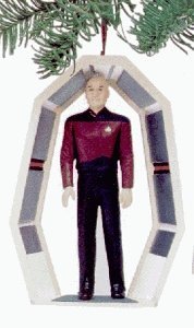 Star Trek the Next Generation: Captain Jean Luc Picard 1995 Hallmark Keepsake Ornament QXI5737