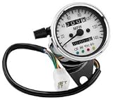 Bikers Choice Mini Speedo With LED Indicator Light - 2:1 Drive Ratio 76067