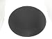 LOT 2 BLACK ABS CIRCULAR PLASTIC SHEET CUT-OUT 17