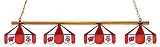 74 Billiard Pool Table Lamp Light University of Wisconsin Badgers - Free Shipping