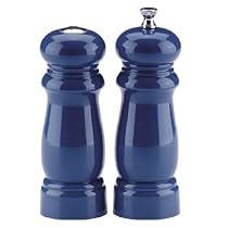 6" 15cm La Mirada - Cobalt Pepper Mill & Salt Shaker Set