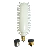 Bulbrite LED/EX-KT Red LED Replacement Emergency Exit Light Kit with E12, E17, and DC Bases, Red