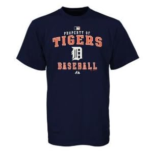 Detroit Tigers Big and Tall Property Of T-Shirt