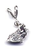 Yorkshire Terrier Pendant Sterling Silver Jewelry Gift Boxed