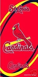 St. Louis Cardinals Fiber Reactive Pool/Beach/Bath Towel (Team Color)