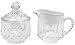 Cristal D'Arques Longchamp Sugar & Creamer