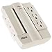 RCA PSWTS6 Wall Tap Surge Protector with 6 Swivel Outlets