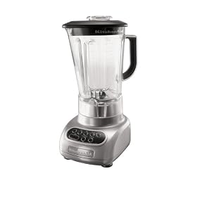 KitchenAid KSB560MC 5-Speed Blender with Polycarbonate Jar, Metallic ChromeKitchenAid 5-Speed Blenders with Polycarbonate Jars
