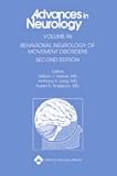Behavioral Neurology of Movement Disorders (Advances in Neurology) (Advances in Neurology)