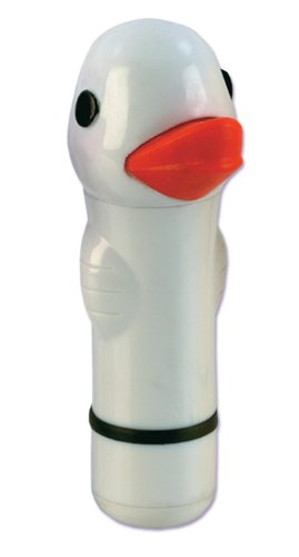 California Exotics Waterproof Duckie Massager, White