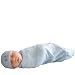 Merino Kids Cocooi Babywrap Swaddle, Periwinkle Blue