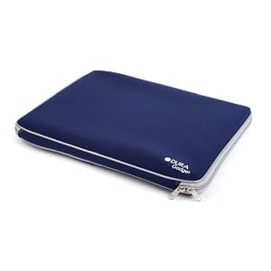 DURAGADGET 16 inch Midnight Blue Water resistant laptop notebook pc carry case bag sleeve for Acer...
