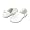 crocs Women's Mercy Clog,White/White,6 M US