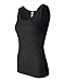 Bella Ladies Combed Ringspun Cotton 2x1 Rib Tank Top - Black - Medium