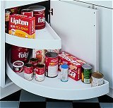 33'' Half Moon Pivot & Slide Shelves